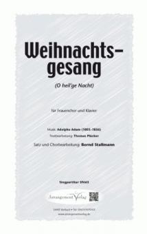 O heilge Nacht - Weihnachtsgesang 