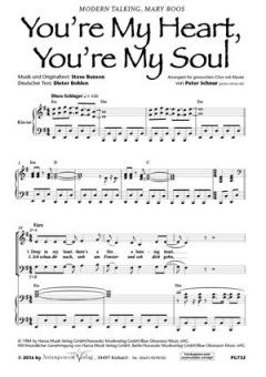 You're my heart, you're my soul 