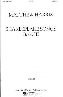 Shakespeare Songs Book 3 
