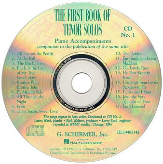 First Book of Tenor Solos 