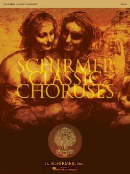 Schirmer Classic Choruses Viola 