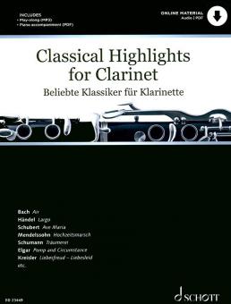 Classical Highlights for Clarinet Standard