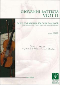 Duetto for Violin solo in D minor 