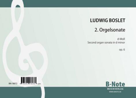 Second organ sonata in d minor op.6 