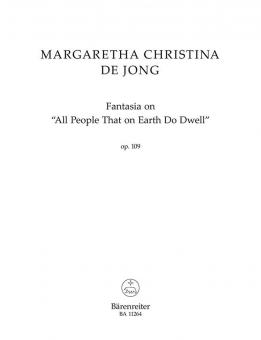 Fantasia on 'All People That on Earth Do Dwell' op. 109 Standard
