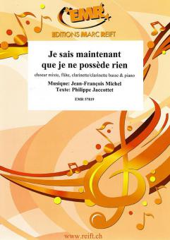 Je sais maintenant que je ne possède rien Standard
