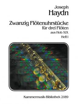 20 Flötenuhrstücke aus Hob XIX Heft 1 