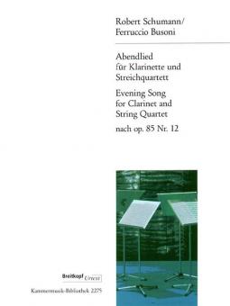 Abendlied op. 85 No. 12 