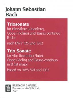 Triosonate in B-Dur 