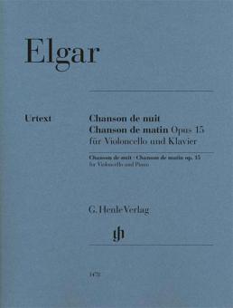 Chanson de nuit - Chanson de matin op. 15 