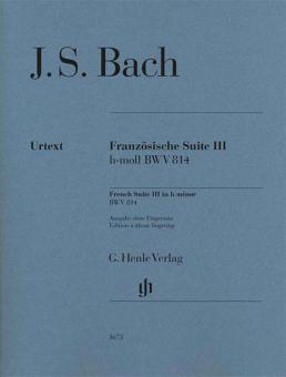 French Suite 3 b minor BWV 814 