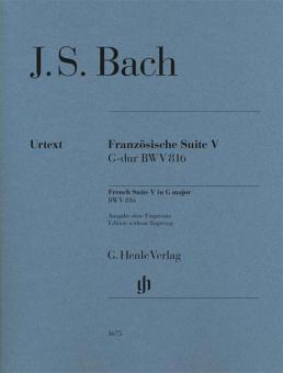 French Suite 5 G major BWV 816 
