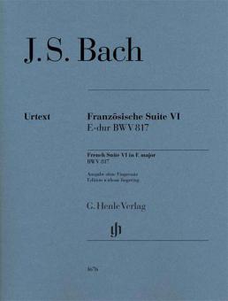French Suite 6 E major BWV 817 