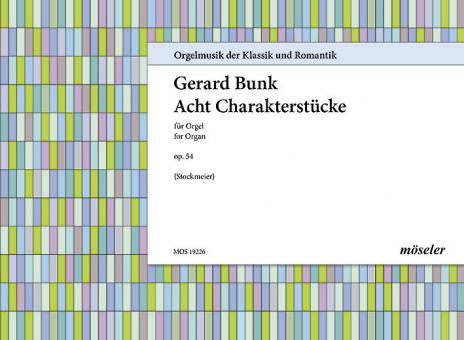 Acht Charakterstücke op. 54 