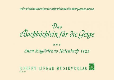 Bach Booklet 