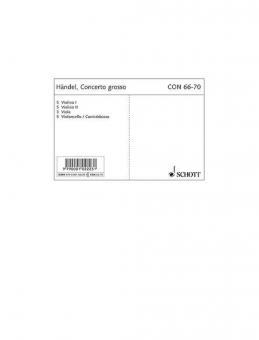 Concerto grosso Nr. 7 B-Dur op. 6 HWV 325 Download