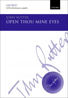 Open thou mine eyes 