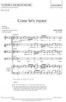 Come let's rejoice 