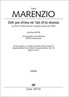Deh poi ch'era ne' fati ch'io dovessi Download