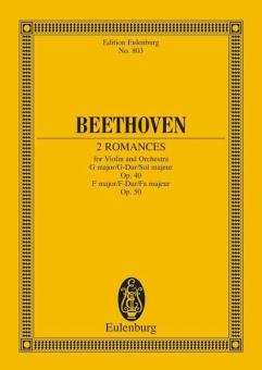 2 Romances op. 40 and 50 
