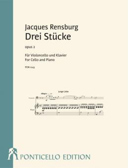 Drei Stücke (Junge Liebe - Bangen - Beruhigung) 
