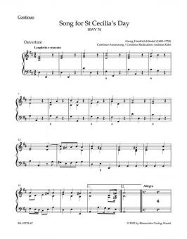 Song for St Cecilia´s Day HWV 76 