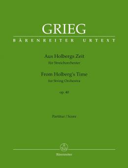 From Holbergs Time op. 40 Standard