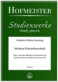 Scales and interval studies for clarinet in Bb 