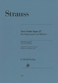 4 Canzoni op. 27 