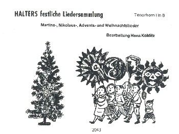 Halters festliche Liedersammlung 
