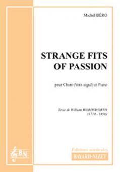 Strange fits of passion - soprano 