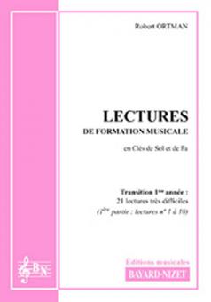 Lectures de formation musicale 7 - Accompagnement 1 