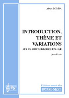 Introduction, thème et variations 