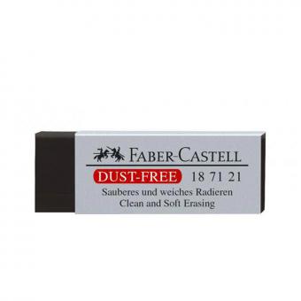 Radiergummi Kunststoff Dust-free schwarz 