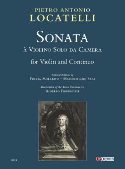 Sonata a Violino Solo da Camera Vol. 1 