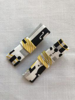 Haar-Clips (2 Stück) - Jazz 