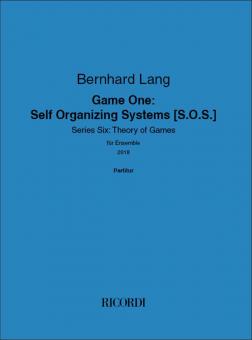 Game One: Self Organizing Systems (S.O.S.) 