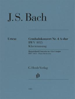 Concerto per clavicembalo no. 4 A maggiore BWV 1055 