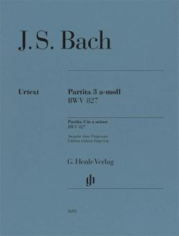 Partita 3 a minore BWV 827 