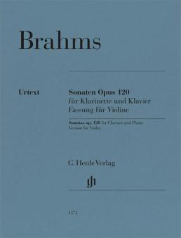 Sonate op. 120 per clarinetto e pianoforte 