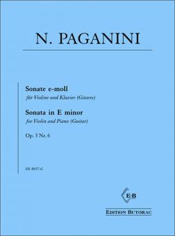 Sonata in mi minore op. 3 n. 6 