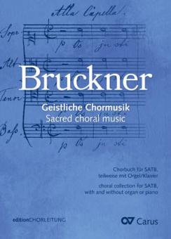 Collezione corale Bruckner - Musica corale sacra - Partitura del direttore 