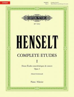 Complete Etudes 1: 12 Études caractéristiques de concert op. 12 