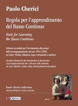 Regola per l'Apprendimento del Basso Continuo 