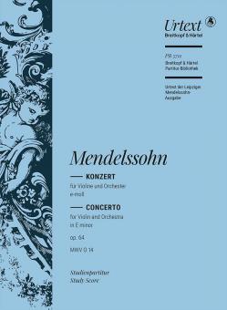 Concerto in mi minore op. 64 MWV O 14 