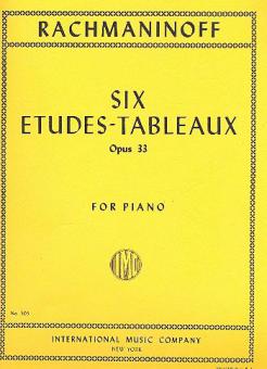6 Etudes-Tableaux, Op. 33 