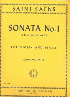 Violin Sonata No. 1 D minor op. 75 