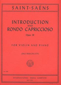 Introduction & Rondo Capriccioso op. 28 