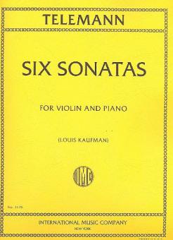 6 Sonatas 