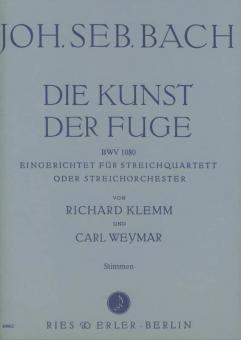 Die Kunst der Fuge BWV 1080 